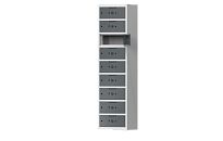 Segment charging cabinets