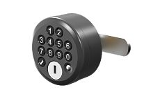 With an electronic combination lock