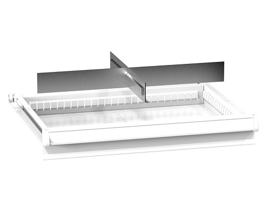 Set of metallic drawer partitions ZN (27x19D) 271911