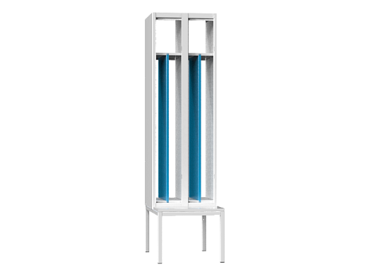 Partition panel for lockers with base, height 1700mm XD17