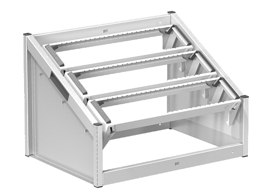 NC table stand 36x27D with equipment, variant 6 NCSS3627-6