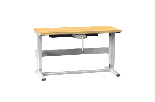 ERGO workbench adjustable with a crank 20ERGO7