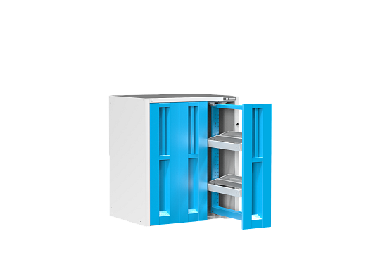 Vertical cabinet with sliding doors VSD2-2