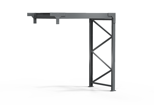 Additional structure width 4451 mm