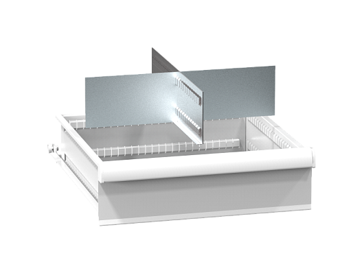 Set of metallic drawer partitions ZA (27x27D) 272713